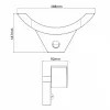 Lampada da tavolo MACLEAN MCE290B LED a infrarossi 800 lm, luce regolabile, controllo touch