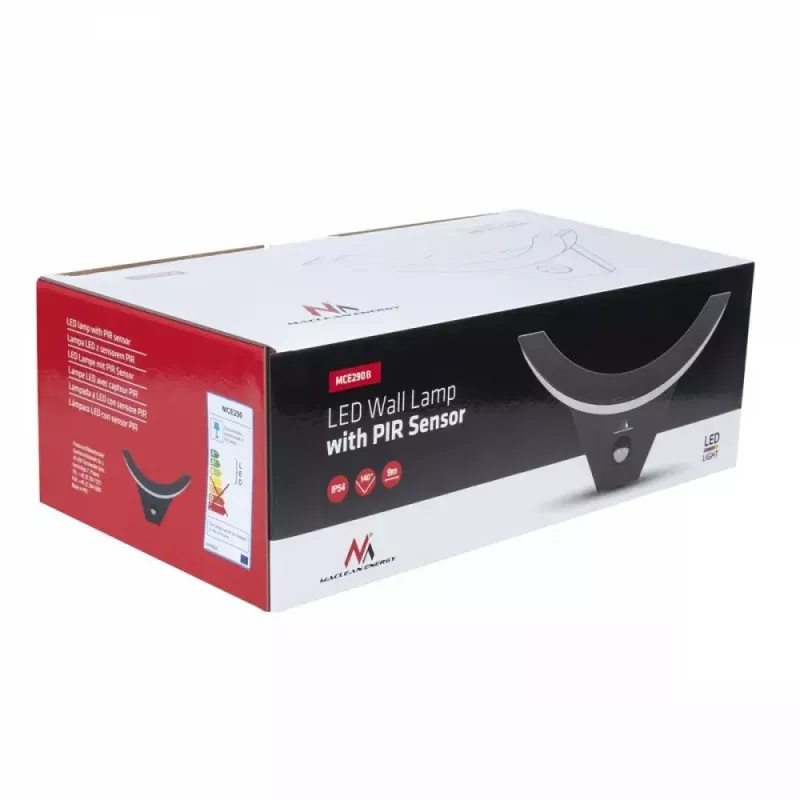 Lampada da tavolo MACLEAN MCE290B LED a infrarossi 800 lm, luce regolabile, controllo touch