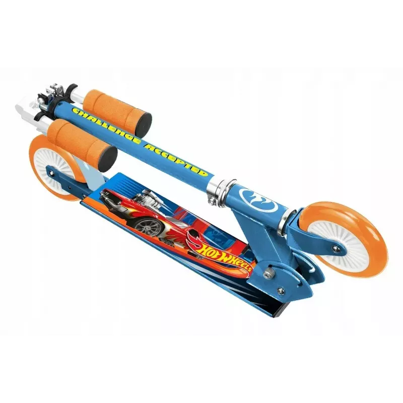 Monopattino Pulio Hot Wheels Stamp 106500042 — 2 ruote, altezza manubrio regolabile