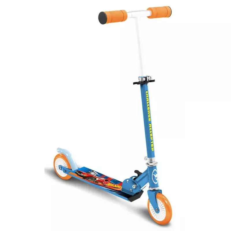 Monopattino Pulio Hot Wheels Stamp 106500042 — 2 ruote, altezza manubrio regolabile