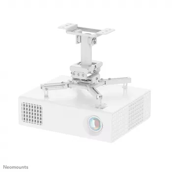 Supporto da soffitto per proiettore Neomounts CL25-530WH1 — completamente orientabile, carico max. 45 kg, altezza 25,5 cm, bianco