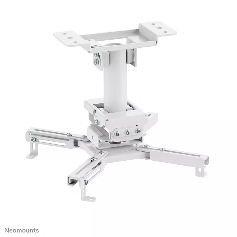 Supporto da soffitto per proiettore Neomounts CL25-530WH1 — completamente orientabile, carico max. 45 kg, altezza 25,5 cm, bianco