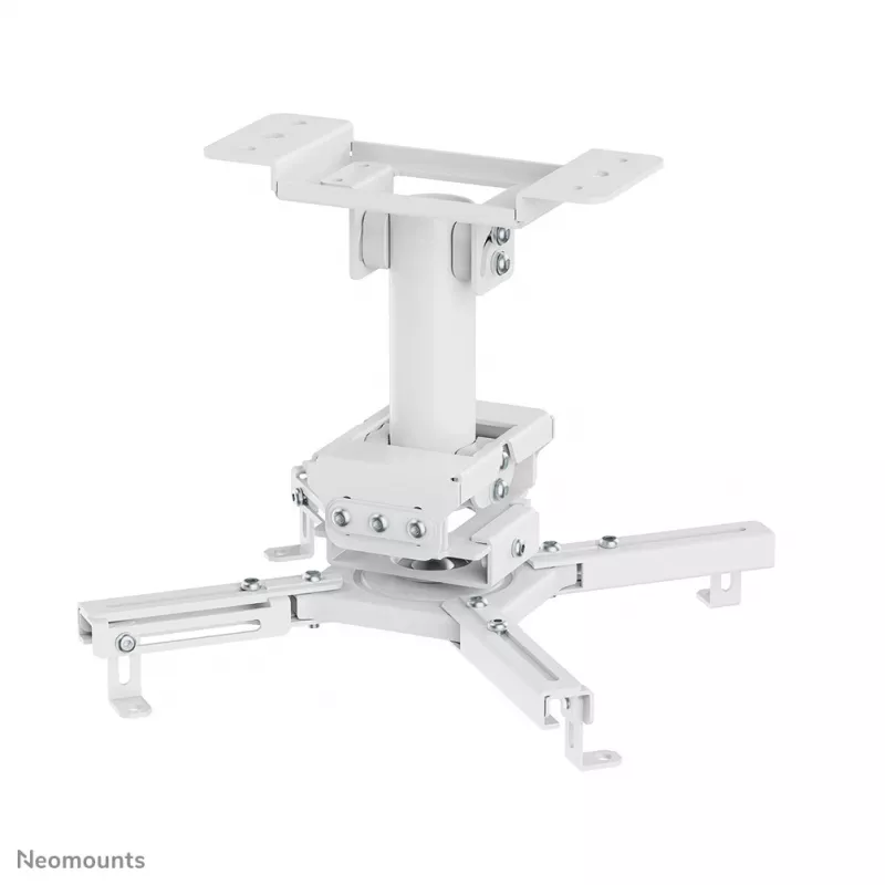 Supporto da soffitto per proiettore Neomounts CL25-530WH1 — completamente orientabile, carico max. 45 kg, altezza 25,5 cm, bianco