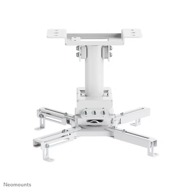 Supporto da soffitto per proiettore Neomounts CL25-530WH1 — completamente orientabile, carico max. 45 kg, altezza 25,5 cm, bianco