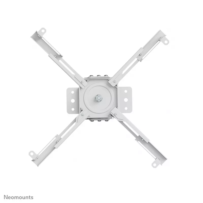 Supporto da soffitto per proiettore Neomounts CL25-530WH1 — completamente orientabile, carico max. 45 kg, altezza 25,5 cm, bianco