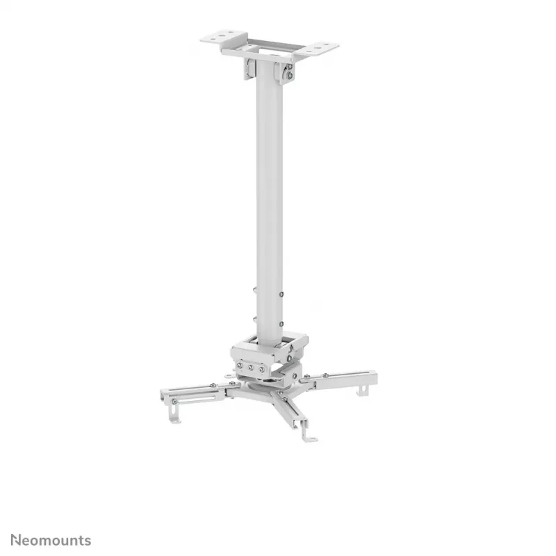 Supporto da soffitto per proiettore Neomounts CL25-540WH1 – h 60,5–90,5 cm – montaggio semplice – completamente orientabile