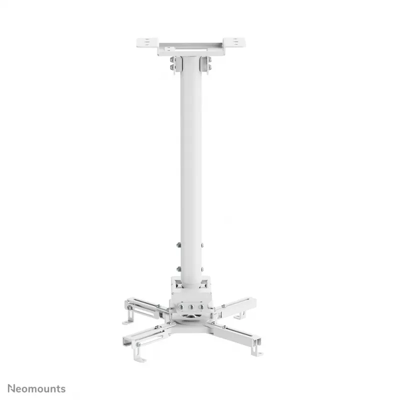 Supporto da soffitto per proiettore Neomounts CL25-540WH1 – h 60,5–90,5 cm – montaggio semplice – completamente orientabile