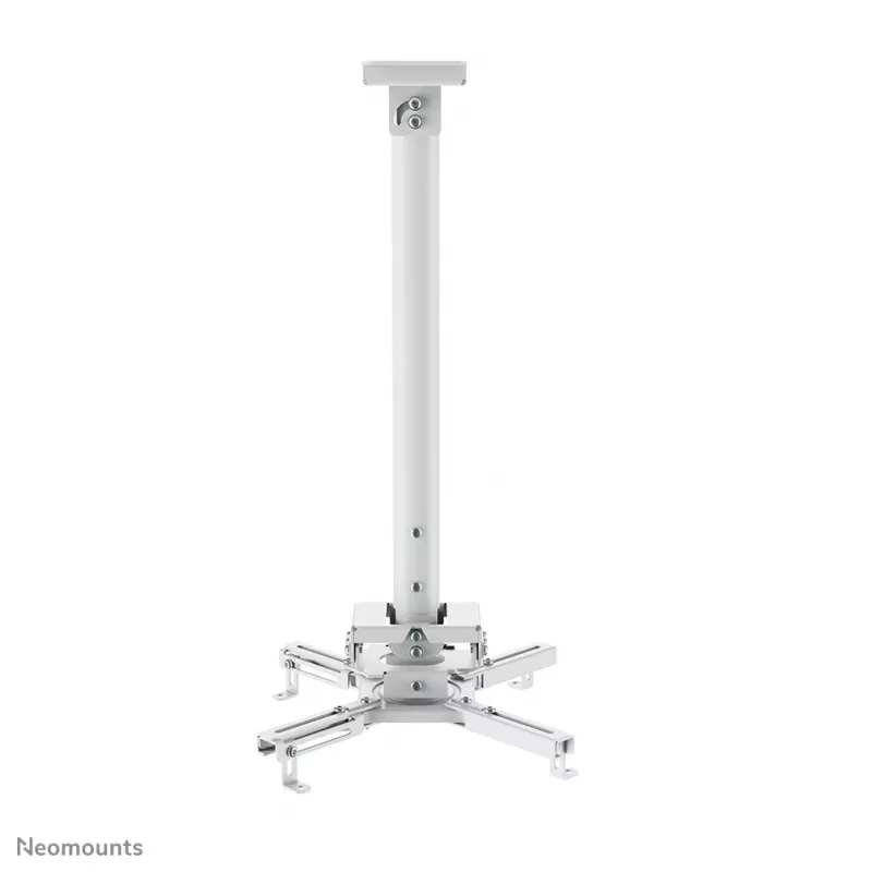Supporto da soffitto per proiettore Neomounts CL25-540WH1 – h 60,5–90,5 cm – montaggio semplice – completamente orientabile