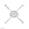 Supporto da soffitto per proiettore Neomounts CL25-540WH1 – h 60,5–90,5 cm – montaggio semplice – completamente orientabile