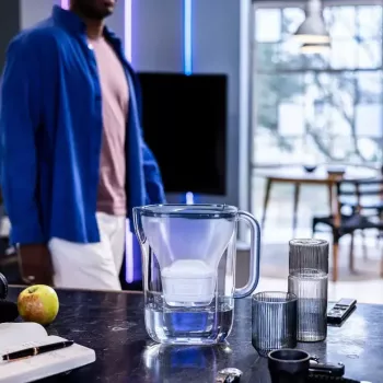 Caraffa filtrante BRITA Style ESSENTIAL XL blu con filtro MX Pro Pure Performance