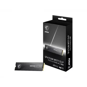 Unità a stato solido interna MSI SPATIUM M571 DLP PCIe 5.0 NVMe M.2 4T 4 TB PCI Express 5.0 3D NAND