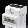 Contatore di energia trifase QOLTEC 50980 — 400 V, 100 A con reset