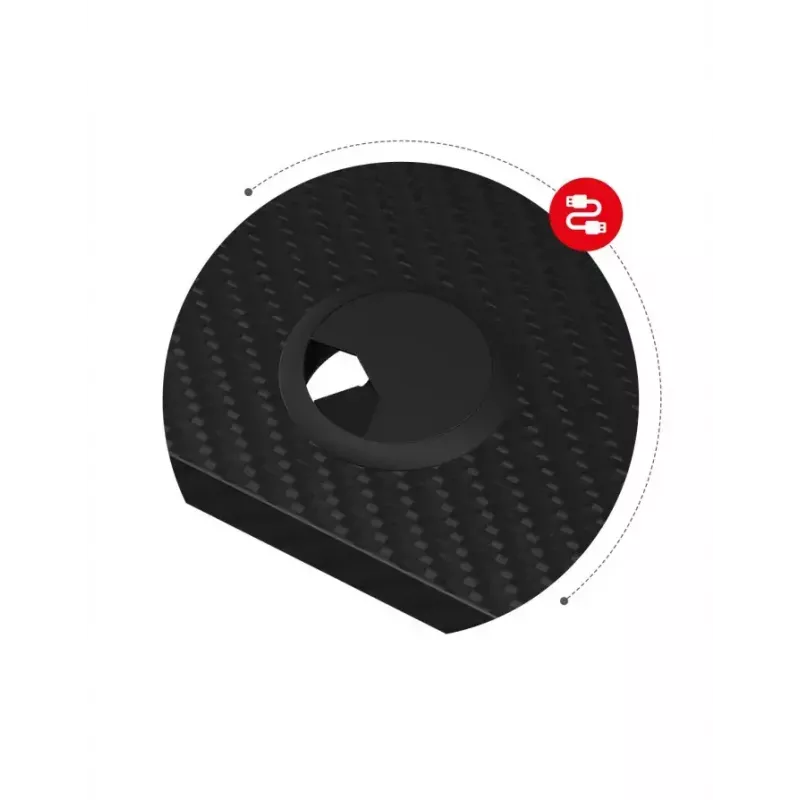 Scrivania gaming dritta Huzaro Hero 8.2 nero MDF rettangolare 1200x600 mm, regolabile in altezza 720–1180 mm, portata 80 kg