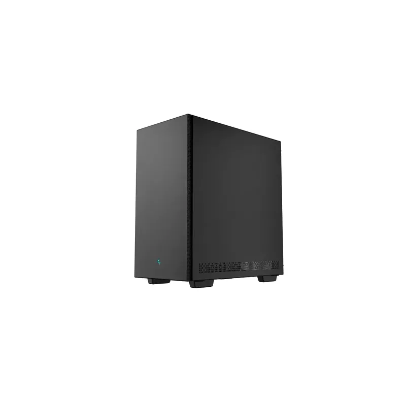 Case PC DeepCool CH510 Midi Tower nero — vetro temperato, microATX/ATX, supporta radiatori da 360 mm anteriori/superiori, lunghezza massima GPU 38 cm, alimentatore in basso, 7 slot di espansione
