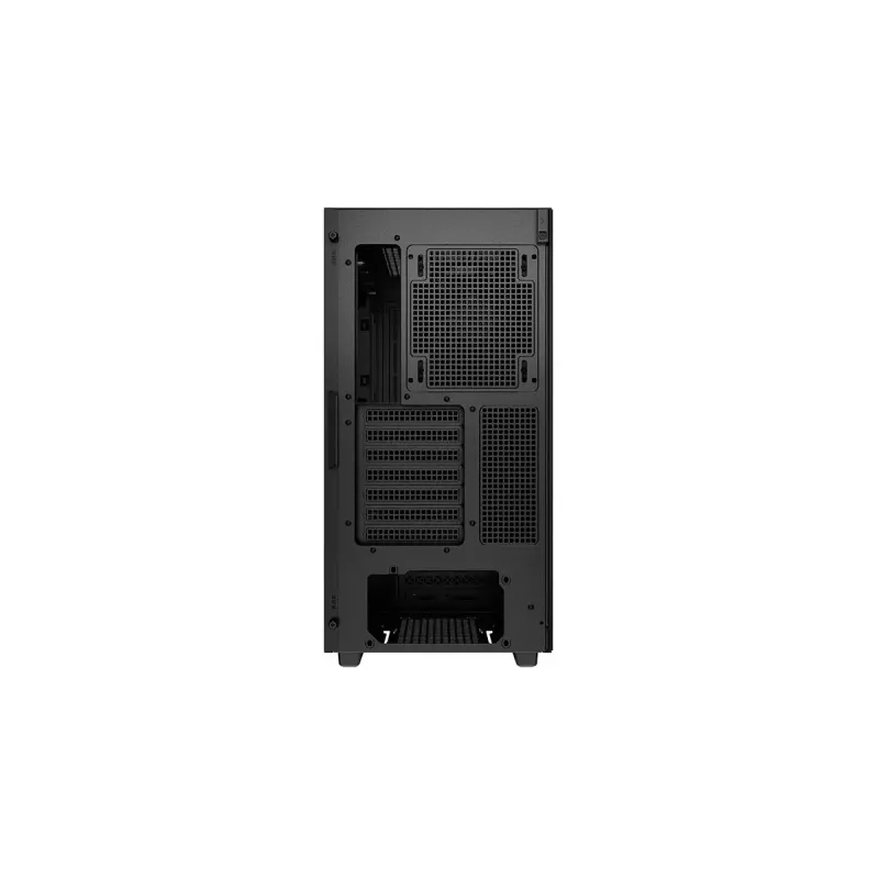 Case PC DeepCool CH510 Midi Tower nero — vetro temperato, microATX/ATX, supporta radiatori da 360 mm anteriori/superiori, lunghezza massima GPU 38 cm, alimentatore in basso, 7 slot di espansione
