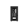 Case PC DeepCool CH510 Midi Tower nero — vetro temperato, microATX/ATX, supporta radiatori da 360 mm anteriori/superiori, lunghezza massima GPU 38 cm, alimentatore in basso, 7 slot di espansione