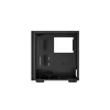Case PC DeepCool CH510 Midi Tower nero — vetro temperato, microATX/ATX, supporta radiatori da 360 mm anteriori/superiori, lunghezza massima GPU 38 cm, alimentatore in basso, 7 slot di espansione