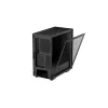 Case PC DeepCool CH510 Midi Tower nero — vetro temperato, microATX/ATX, supporta radiatori da 360 mm anteriori/superiori, lunghezza massima GPU 38 cm, alimentatore in basso, 7 slot di espansione