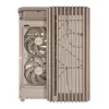 Case PC ASUS ProArt PA401 Wood Edition Beige — Mid-Tower, pannello frontale in metallo