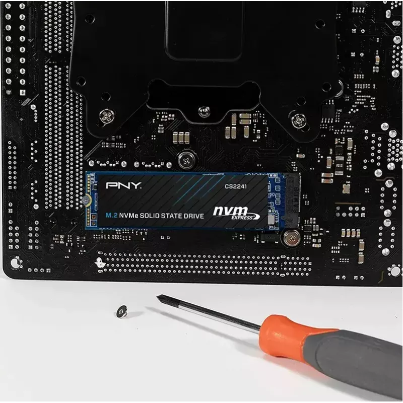 SSD interna PNY M.2 2280 512 GB M280CS2241-512-BLK, SATA/NVMe non specificato