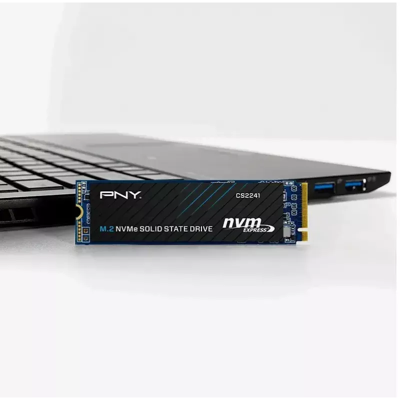 SSD interna PNY M.2 2280 512 GB M280CS2241-512-BLK, SATA/NVMe non specificato