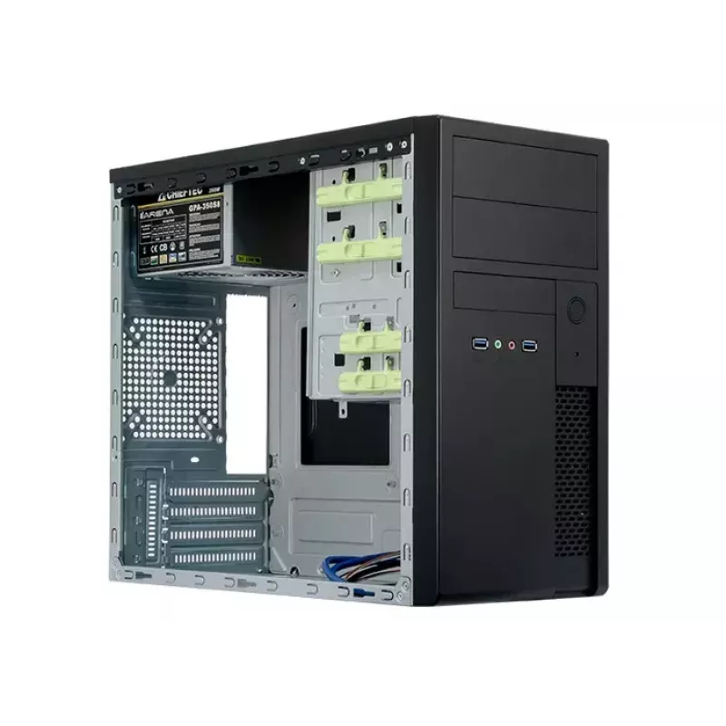 Chieftec XT-01B-350GPB case per computer mini tower nero 350 W