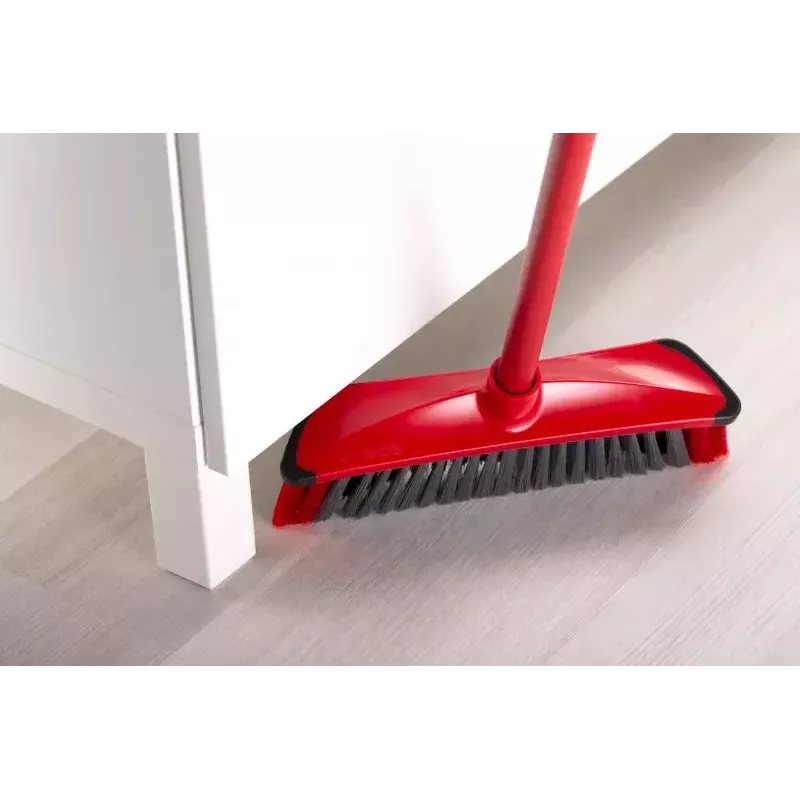 Scopa VILEDA Indoor setole dure, tecnopolimero, manico 1300 mm, testa 280×60 mm