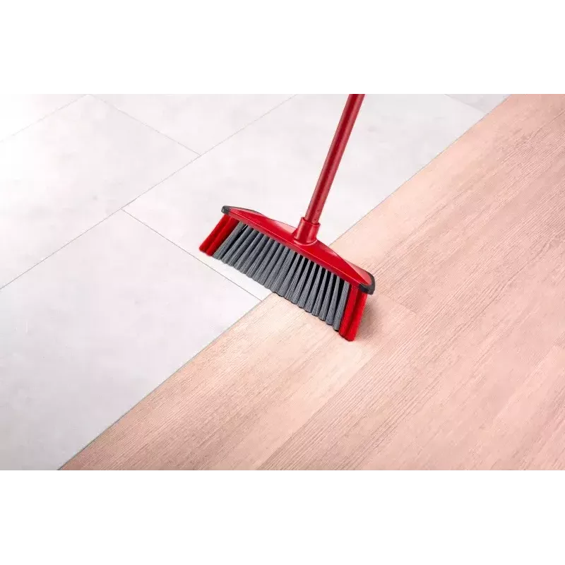 Scopa VILEDA Indoor setole dure, tecnopolimero, manico 1300 mm, testa 280×60 mm