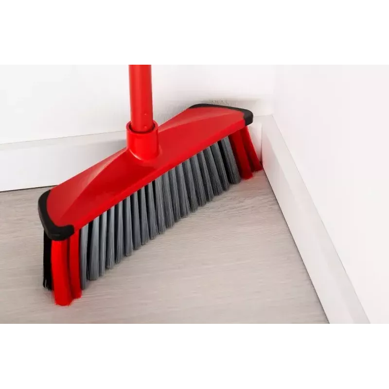 Scopa VILEDA Indoor setole dure, tecnopolimero, manico 1300 mm, testa 280×60 mm