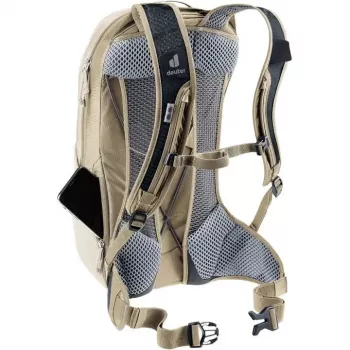 Zaino da bici DEUTER Race Air 10 — zaino da bici leggero da 10 litri, alu/Graustone