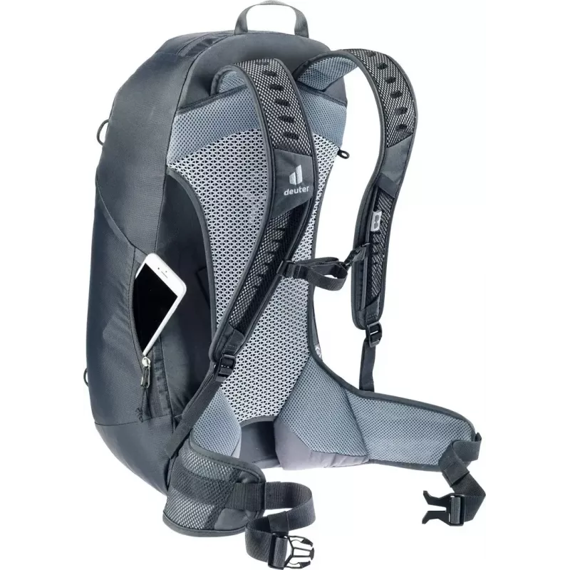 Zaino DEUTER AC Lite 25 EL nero — zaino giornaliero ventilato, capacità 25 l