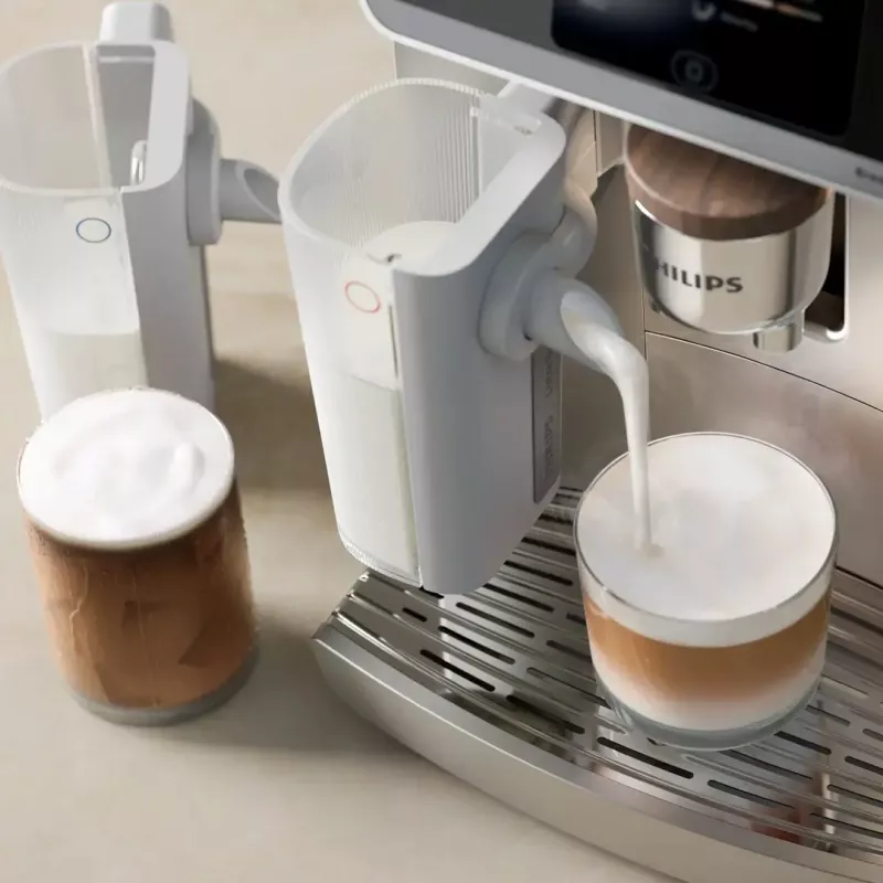 Macchina per caffè Philips Series 8000 Café Aromis EP8757/20, argento, 1.500 W