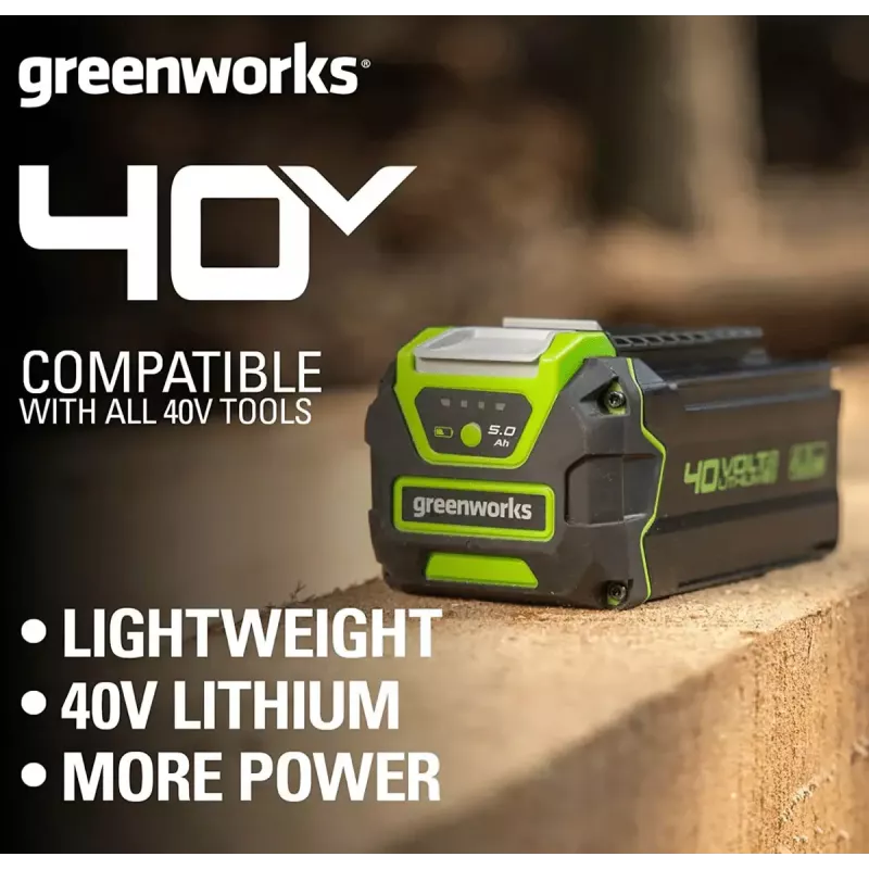 Batteria Greenworks 2927207 ioni di litio 5 Ah