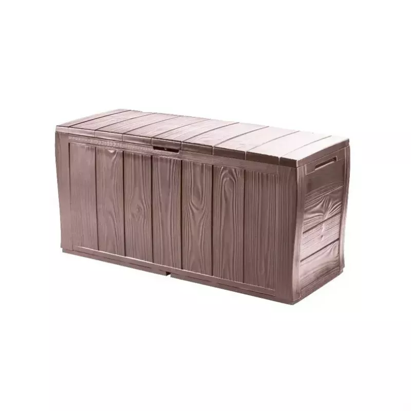 Scatola contenitore Keter Sherwood rettangolare resina marrone 270L 1170mm