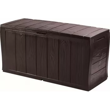 Scatola contenitore Keter Sherwood rettangolare resina marrone 270L 1170mm