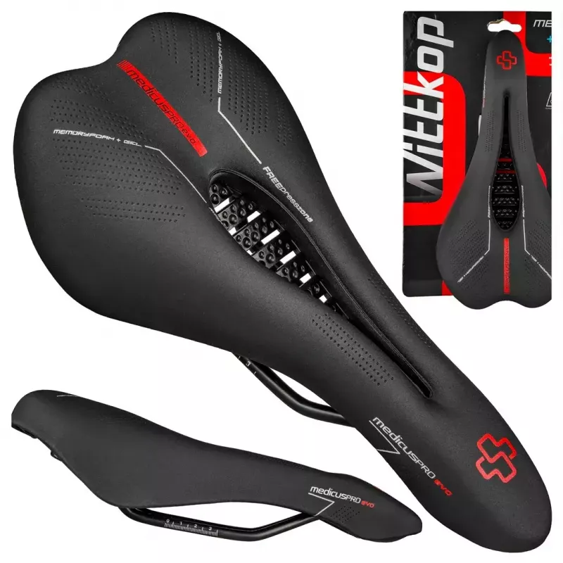 Sella per bicicletta Wittkop Medicus PROevo 7.0 — design ergonomico comfort MTB