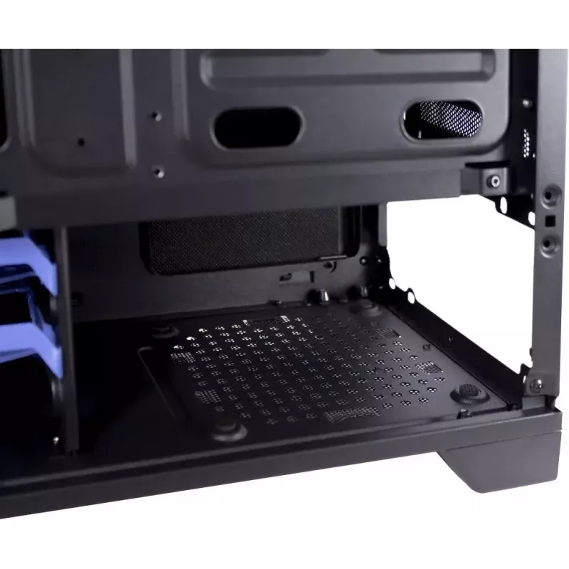 Case PC Inter-Tech H-606 Micro Tower nero