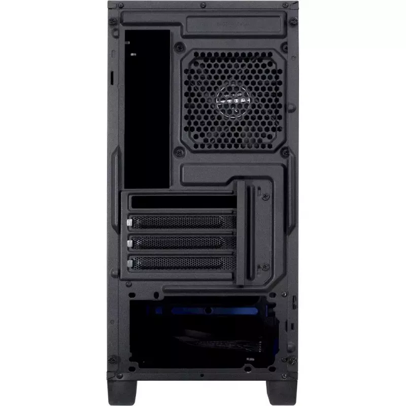 Case PC Inter-Tech H-606 Micro Tower nero