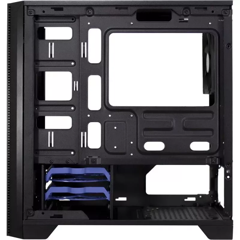 Case PC Inter-Tech H-606 Micro Tower nero