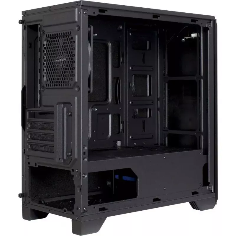 Case PC Inter-Tech H-606 Micro Tower nero