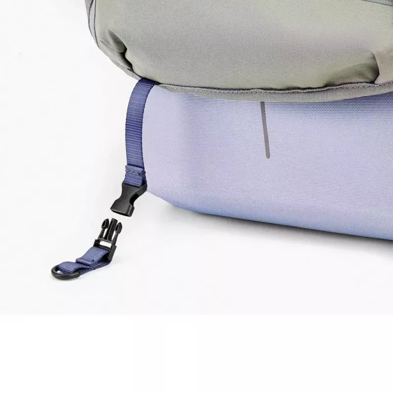 Zaino antitaccheggio XDDESIGN Bobby Soft – grigio lavanda, zaino urbano antitaccheggio P705.992