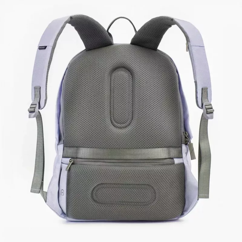 Zaino antitaccheggio XDDESIGN Bobby Soft – grigio lavanda, zaino urbano antitaccheggio P705.992