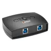 Switch USB 3.0 a 2 porte Lindy