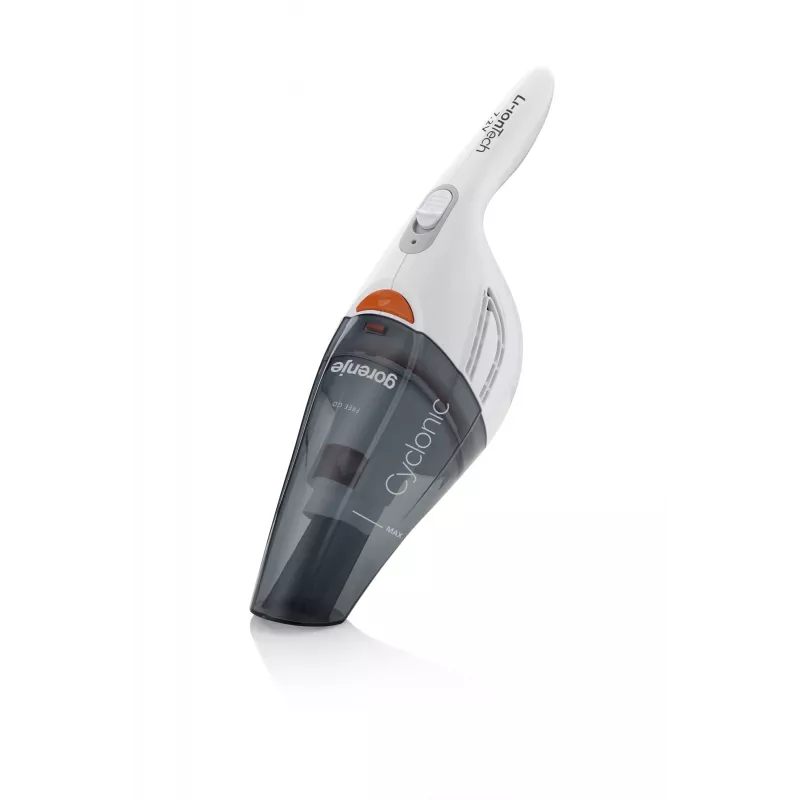 Aspirapolvere a bastone Gorenje MVC72FW nero, bianco senza sacchetto