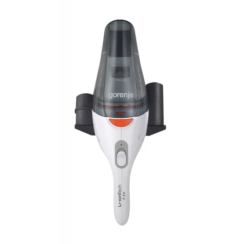 Aspirapolvere a bastone Gorenje MVC72FW nero, bianco senza sacchetto