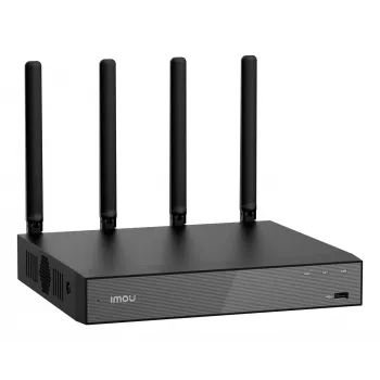Network Video Recorder IMOU N110W - 10-channel Wi-Fi 6 NVR, 2592x1944 max, dual-band Wi-Fi, SATA HDD support up to 16 TB, 10/100 Ethernet, black