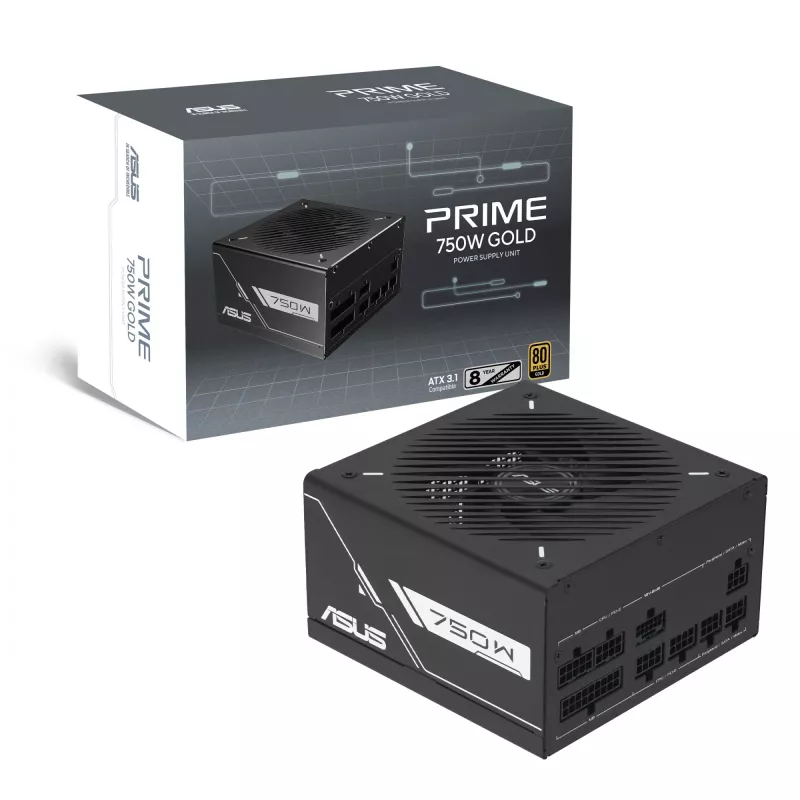 Alimentatore ASUS Prime -750G 750 W 20+4 pin ATX 80 PLUS Gold nero
