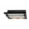 Cappa aspirante semincassata (estraibile) CATA TF 2003 GBK, 600 mm, 340 m³/h, nera