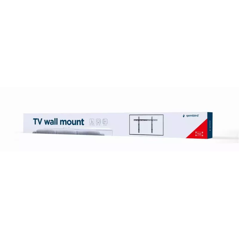 Supporto TV Gembird WM-70F-02 nero 70 pollici capacità 40 kg