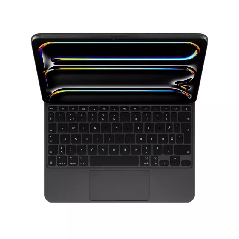 Apple Magic Keyboard QWERTY svedese nero wireless con trackpad